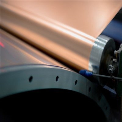 Erittäin ohut kuparifolio